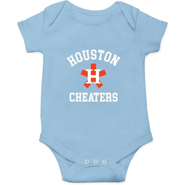 Houston Asterisks Trashtros Cheated Houston Cheaters Onesie-image