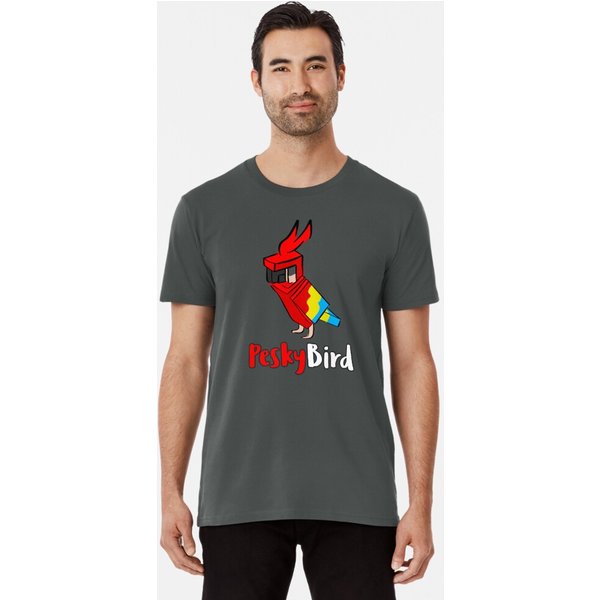 Pesky Bird Premium T-Shirt-image