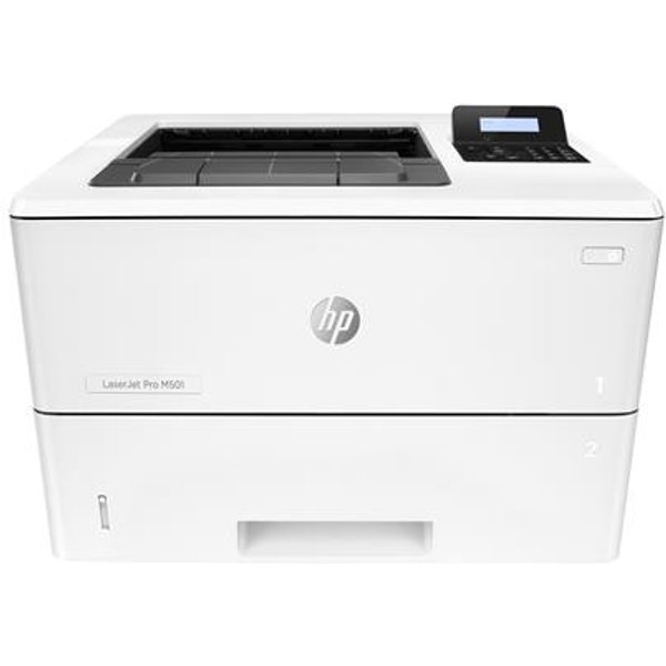 HP LaserJet Pro M501dn Black and white Printer, Ethernet Only; Duplex