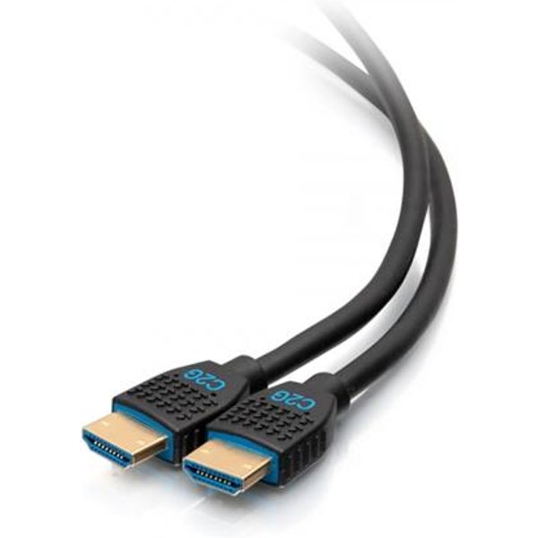 C2G 2ft (0.6m) Performance Series Ultra Flexible High Speed HDMI Cable with Ethernet 0.61 m HDMI Type A (Standard) HDMI Type A (Standard) Black