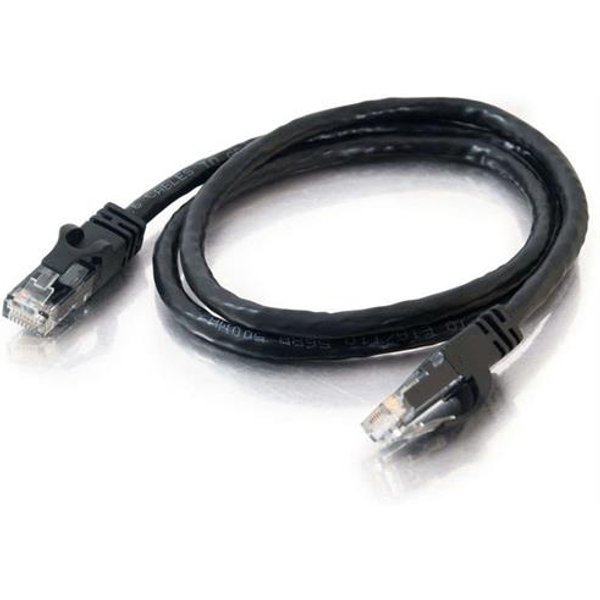 C2G 5m Cat6a Booted Shielded (STP) Network Patch Cable - Black