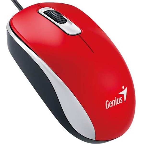 Genius Computer Technology DX-110 mouse Office Ambidextrous USB Type-A Optical 1000 DPI