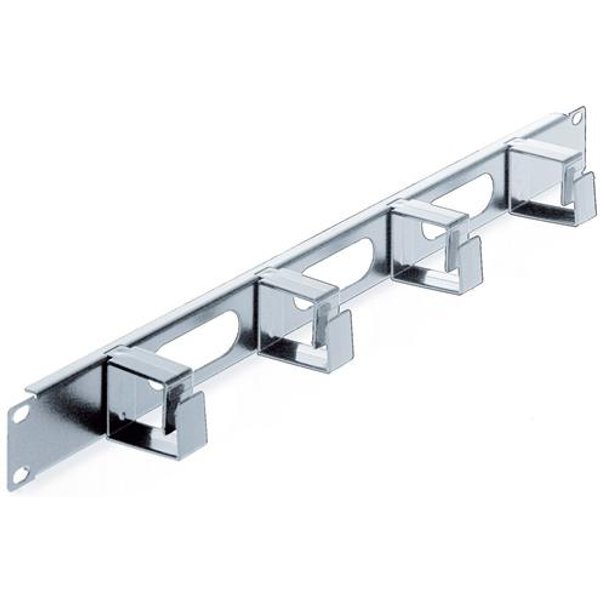 Intellinet 19" Cable Management Panel 1U 4 short plastic rings Grey. Type: Cable management panel Housing material: Plastic Steel Product colour: Grey. Quantity per pack: 1 pc(s)