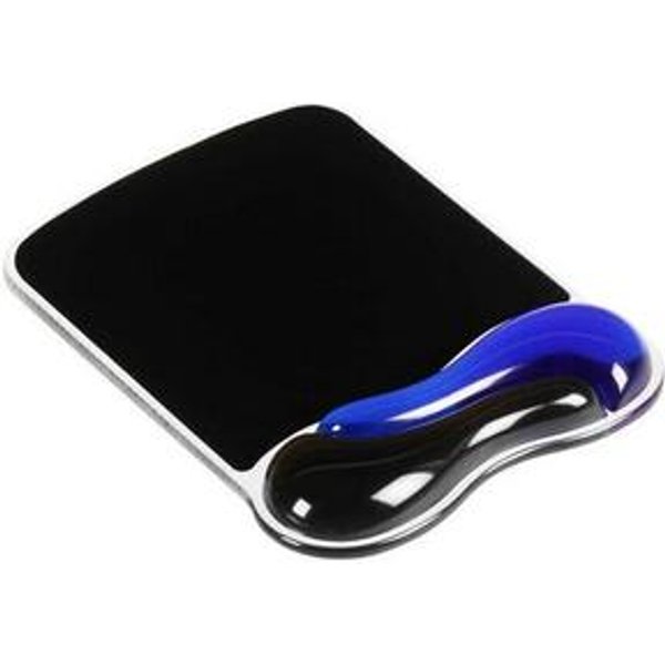 Kensington Duo Gel Mouse Pad Wrist Rest Blue. Product colour: Blue Grey