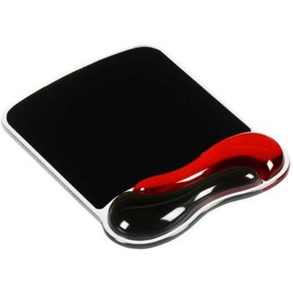 Kensington Duo Gel Mouse Pad Wrist Rest — Red
