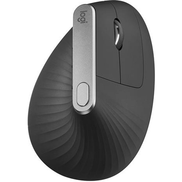 Logitech MX Vertical Right-hand Optical RF Wireless + Bluetooth 4000 DPI Graphite