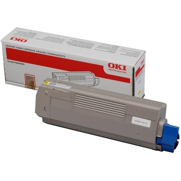 OKI 44315305 Toner-kit yellow. 6K pages ISO/IEC 19798 for OKI C 610