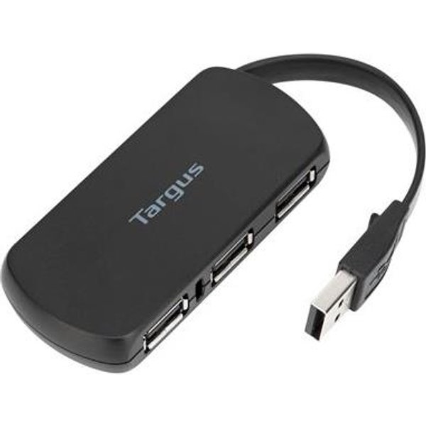 Targus ACH114EU USB 2.0 USB 2.0 480 Mbit/s Black Plastic China