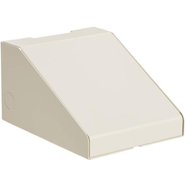 Tripp Lite ENBRKTCVR Universal Wall Bracket for Wireless Access Point with Cover - Right Angle Steel White WLAN access point mount White Steel 5 kg Any brand RoHS