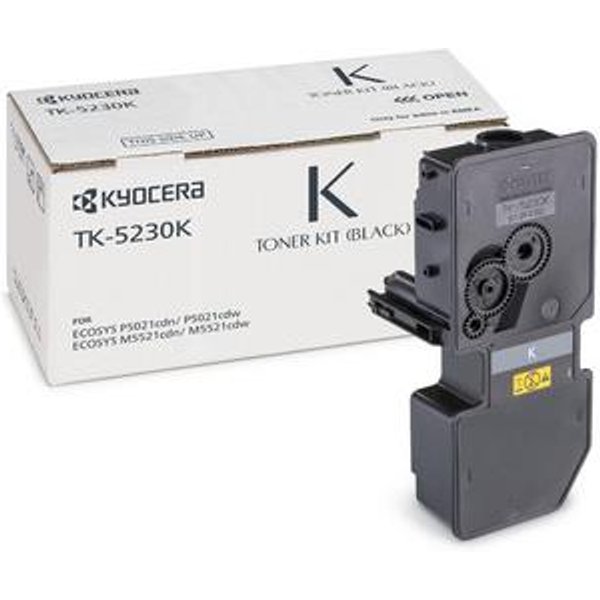 Kyocera 1T02R90NL0/TK-5230K Toner-kit black. 2.6K pages ISO/IEC 19752