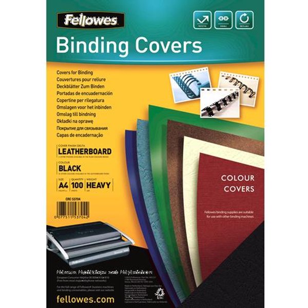 Fellowes Delta A4 Paper Black 100 pc(s)