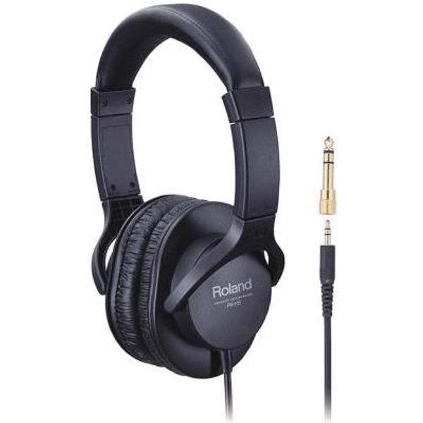Roland RH-5. Product type: Headphones. Connectivity technology: Wired. Recommended usage: Music. Headphone frequency: 10 - 22000 Hz. Cable length: 3 m. Weight: 190 g. Product colour: Black