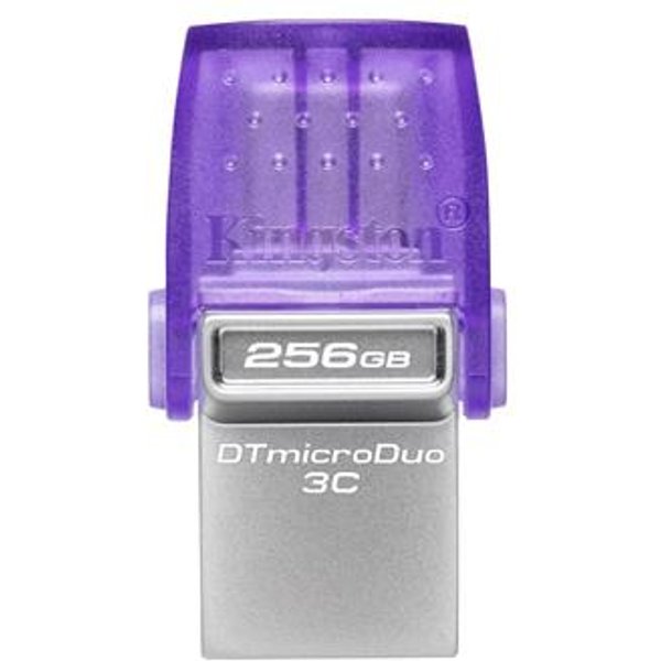 Kingston Technology DataTraveler 256GB microDuo 3C 200MB/s dual USB-A + USB-C