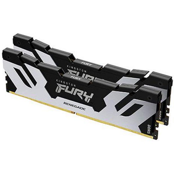 Kingston Technology FURY 64GB 6400MT/s DDR5 CL32 DIMM (Kit of 2) Renegade Silver XMP