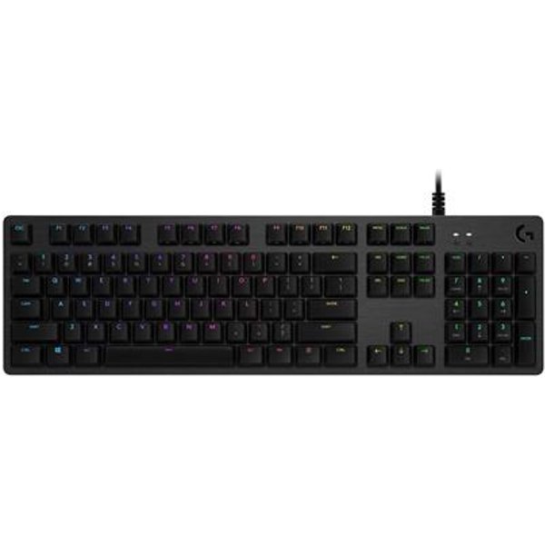 Logitech G G512 Carbon GX Brown Wired USB Membrane QWERTY RGB LED Carbon