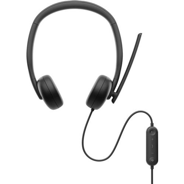 DELL Pro Wired Headset - WH3024. Product type: Headset. Connectivity technology: Wired. Recommended usage: Office/Call center. Headphone frequency: 20 - 20000 Hz. Cable length: 2 m. Weight: 110 g. Product colour: Black