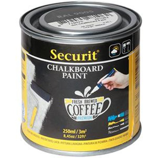 Securit PNT-BL-SM acrylic paint 250 ml Black Bottle Tube