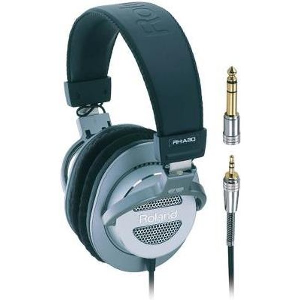 Roland RH-A30 headphones/headset Wired Head-band Music Black
