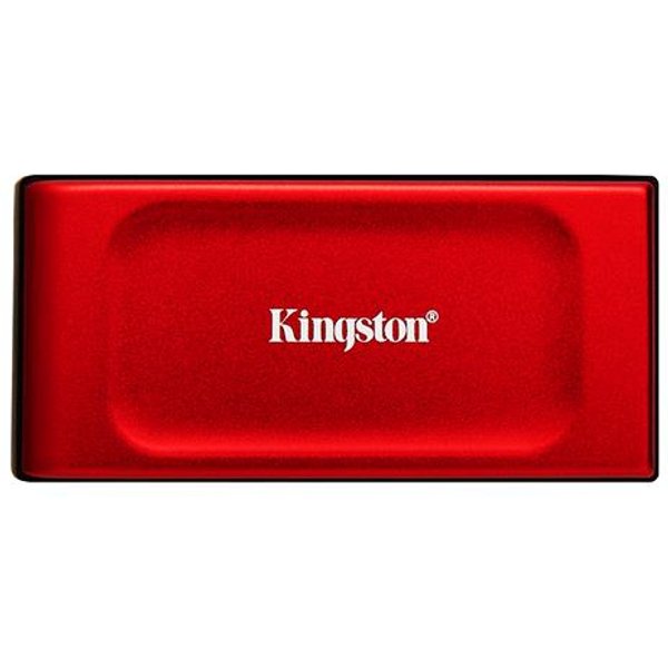 Kingston Technology 2TB XS1000 Red External USB 3.2 Gen 2 Portable Solid State Drive. SSD capacity: 2 TB. USB connector: USB Type-C USB version: 3.2 Gen 2 (3.1 Gen 2). Read speed: 1050 MB/s Write speed: 1000 MB/s. Product colour: Red