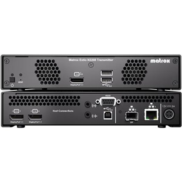 Matrox Extio N3208 KVM extender Transmitter