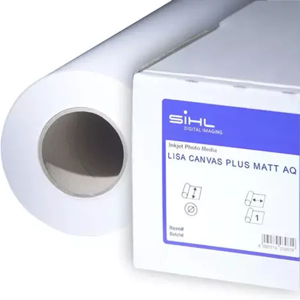 Sihl Lisa. Suitable for: Painting Product type: Rolled canvas Product colour: White