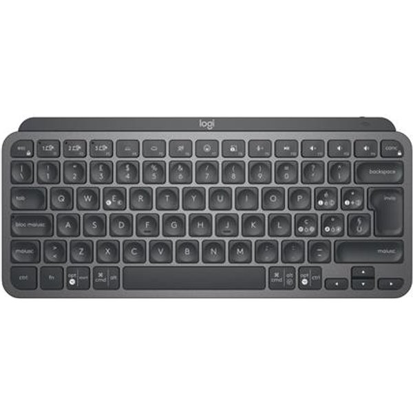 Logitech MX Keys Mini For Business Wireless RF Wireless + Bluetooth Scissor key switch QWERTY LED Graphite