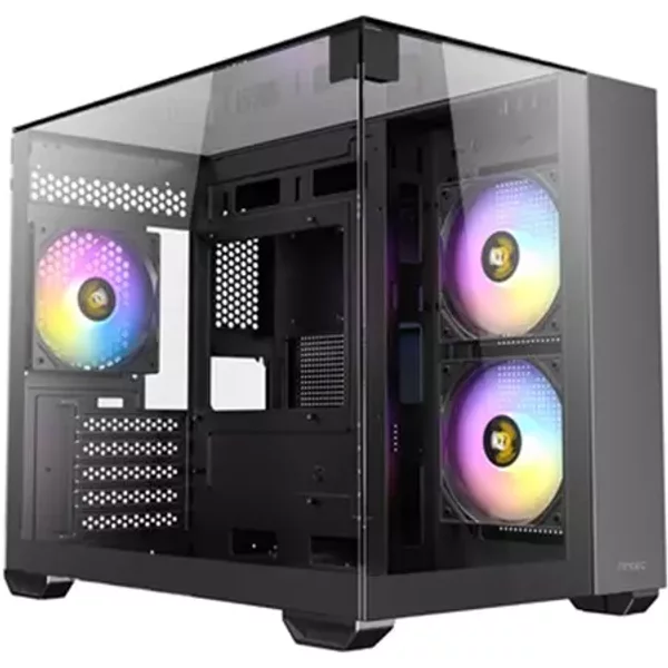 Antec CX600M Trio ARGB Mini Tower Black, Transparent