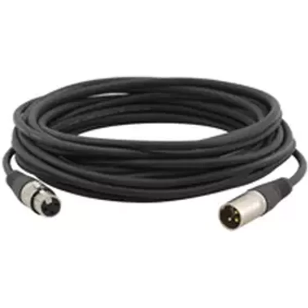 Kramer Electronics XLR Quad Style 7.6m audio cable XLR (3-pin) Black