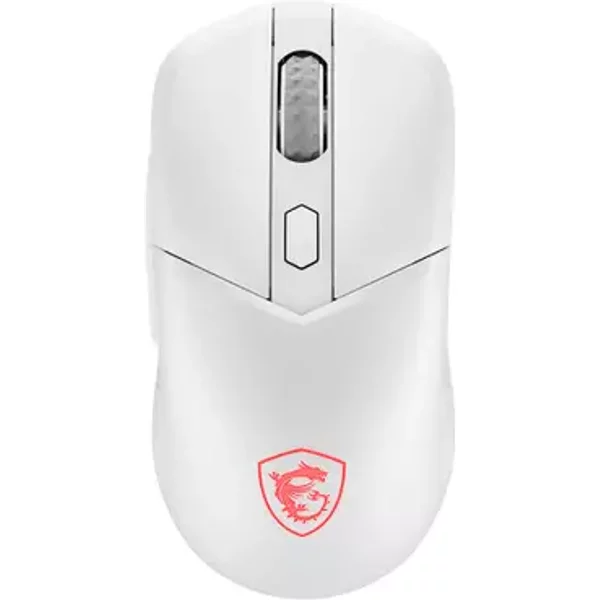 MSI VERSA 300 Wireless White mouse Gaming Ambidextrous RF Wireless + Bluetooth + USB Type-A Optical 8000 DPI