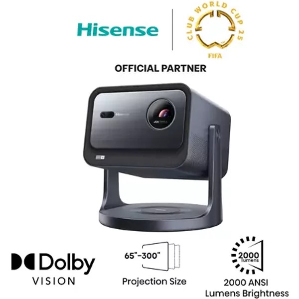 Hisense C2TUK data projector 2000 ANSI lumens UHD 4K (3840x2160) Grey