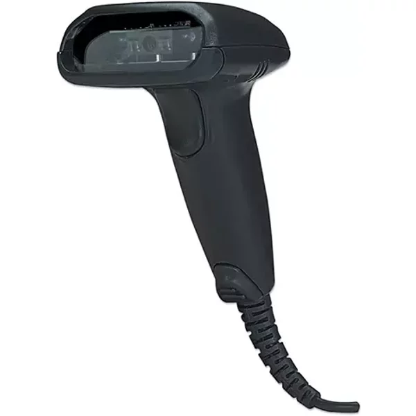 Manhattan Long Range CCD Handheld Barcode Scanner USB 500mm Scan Depth Cable 1.5m Max Ambient Light 10000 lux (sunlight) Black Three Year Warranty Handheld bar code reader 1D CCD Codabar Code 11 Code 128 Code 39 Code 93 Industrial 2 o