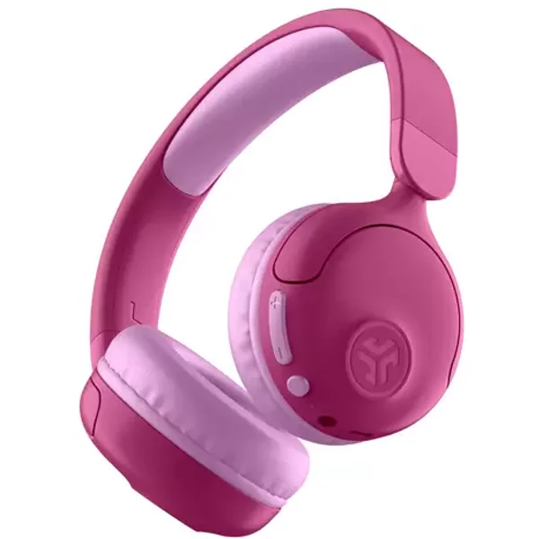 JLab JBuddies Pop Headset Wired & Wireless Head-band Calls/Music USB Type-C Bluetooth Pink