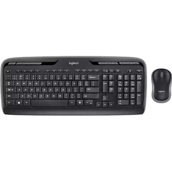 Logitech Wireless Combo MK330. Keyboard form factor: Full-size (100%). Keyboard style: Straight. Connectivity technology: Wireless Device interface: USB Keyboard layout: QWERTZ Recommended usage: Office. Product colour: Black. Mouse included