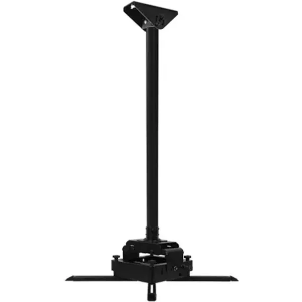 B-Tech SYSTEM 2 - Heavy Duty Projector Ceiling Mount with Micro-adjustment - 0.5m 50mm Pole