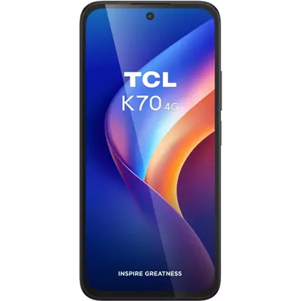 TCL K70 4G 17.3 cm (6.8") Hybrid Dual SIM Android 16.0 USB Type-C 4 GB 128 GB 5200 mAh Black