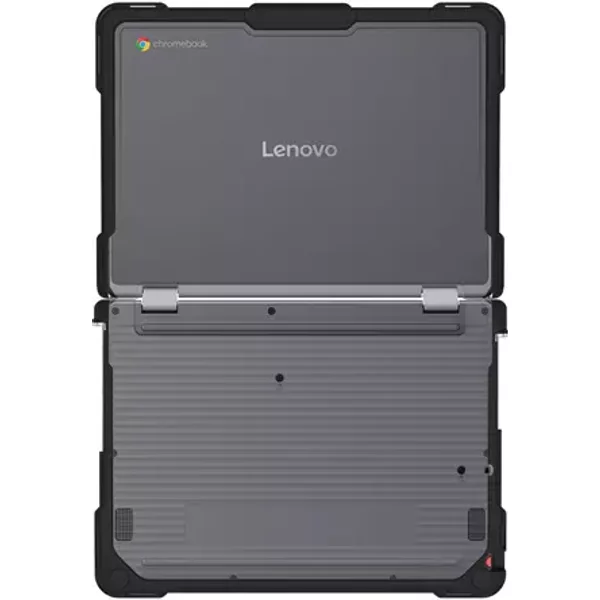 Techair TACHS031 Protective Hard Shell case for Lenovo 500e 5th Gen 11.6-12.2 black/clear