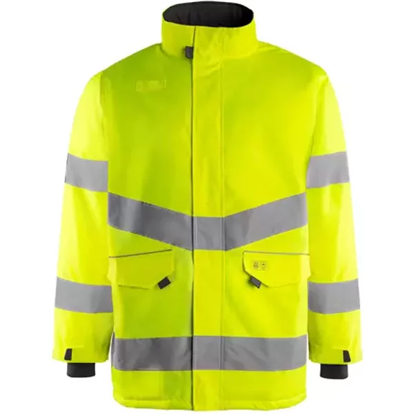 Arco Yellow Waterproof Hi-Vis Coat M