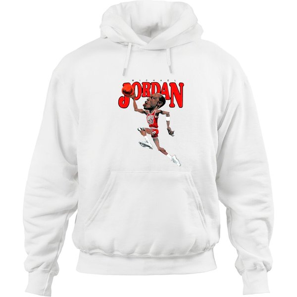 Vintage Michael Jordan Caricature Hoodies