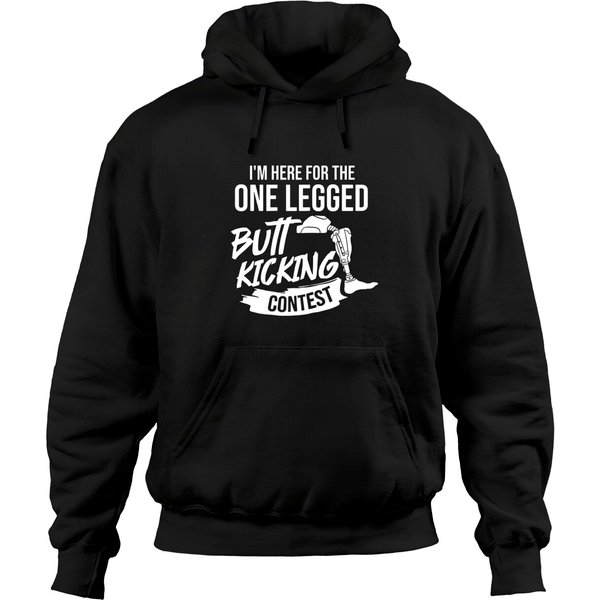 Leg Prosthetic Gift Leg Amputation Amputee Hoodie
