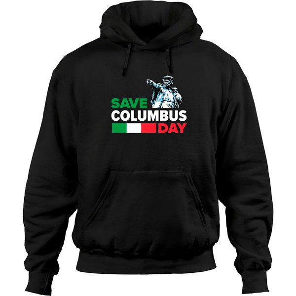 Save Columbus Day - Italian Pride Hoodie-image