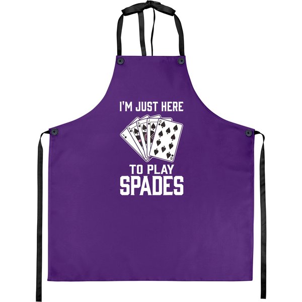 10 Of Spades Aprons Spades Card Game Playing-image