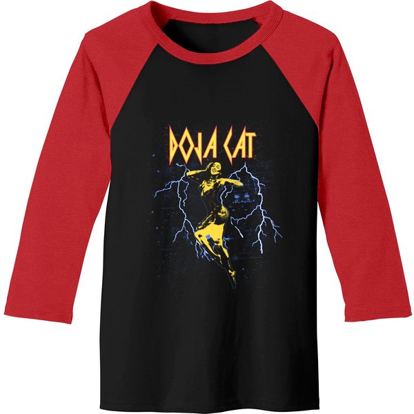 Doja Cat Lightning Planet Her Baseball Tees-image