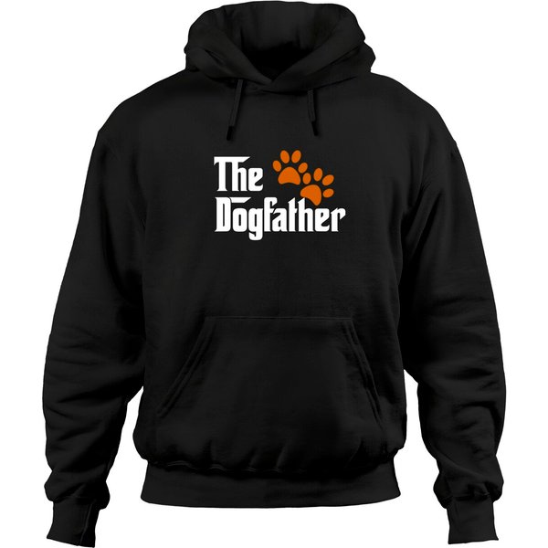 Cool Dog Dad Dog Father Hoodie The Dogfather Hoodie-image