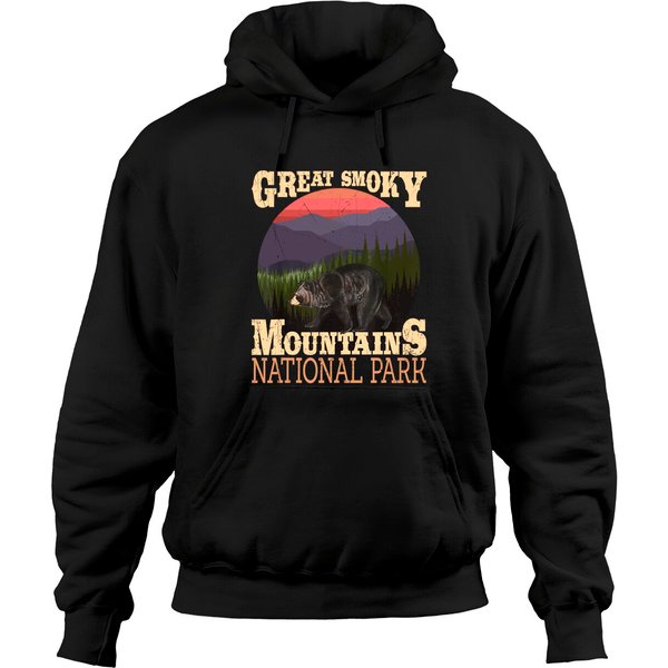 Great Smoky Mountains National Park - Hiking & Camping Hoodie