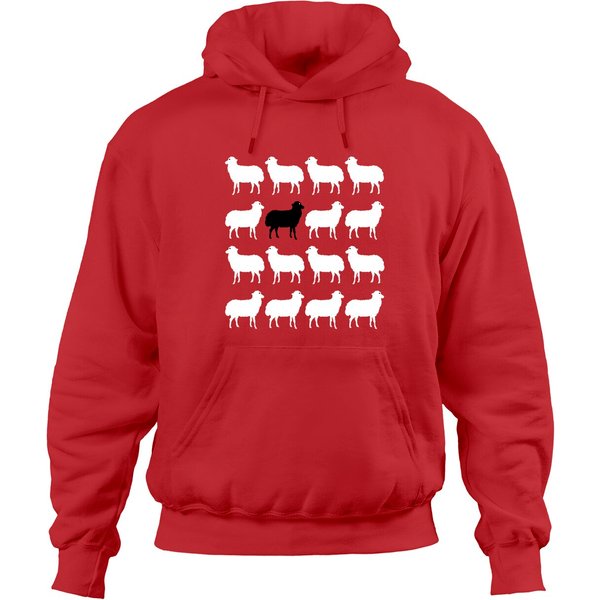 Holiday Black Sheep Sweater Memorabilia Gift Hoodie