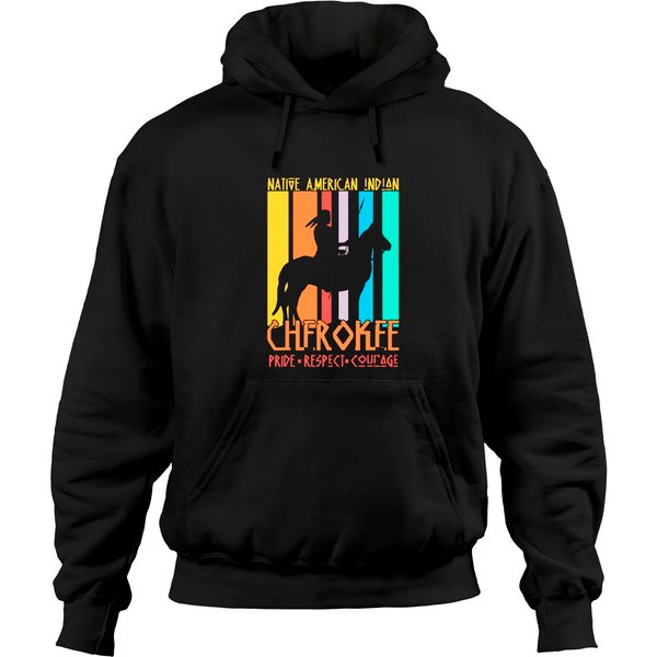 Native American Indian Vintage Hoodie-image