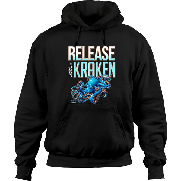 Release The Kraken Great Octopus Monster Hoodie-image