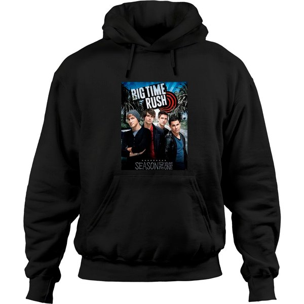 Big Time Rush Unisex Music Band Merch For Women Men Teen Soft Fabric Hoodie-image