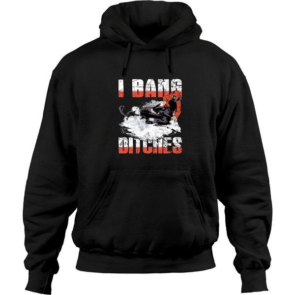 Snowmobile I Bang Ditches T Pullover Hoodie