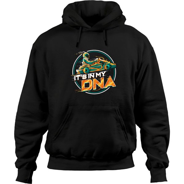 Go Cart Racer It's In My Dna Karting Motorsports Racing Pullover Hoodie